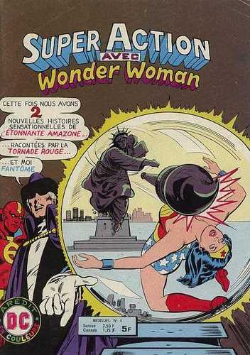 Scan de la Couverture Super Action Wonder Woman n 4